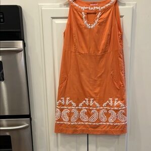 Lilly Pulitzer Jacquline Size 10 Orange Dress